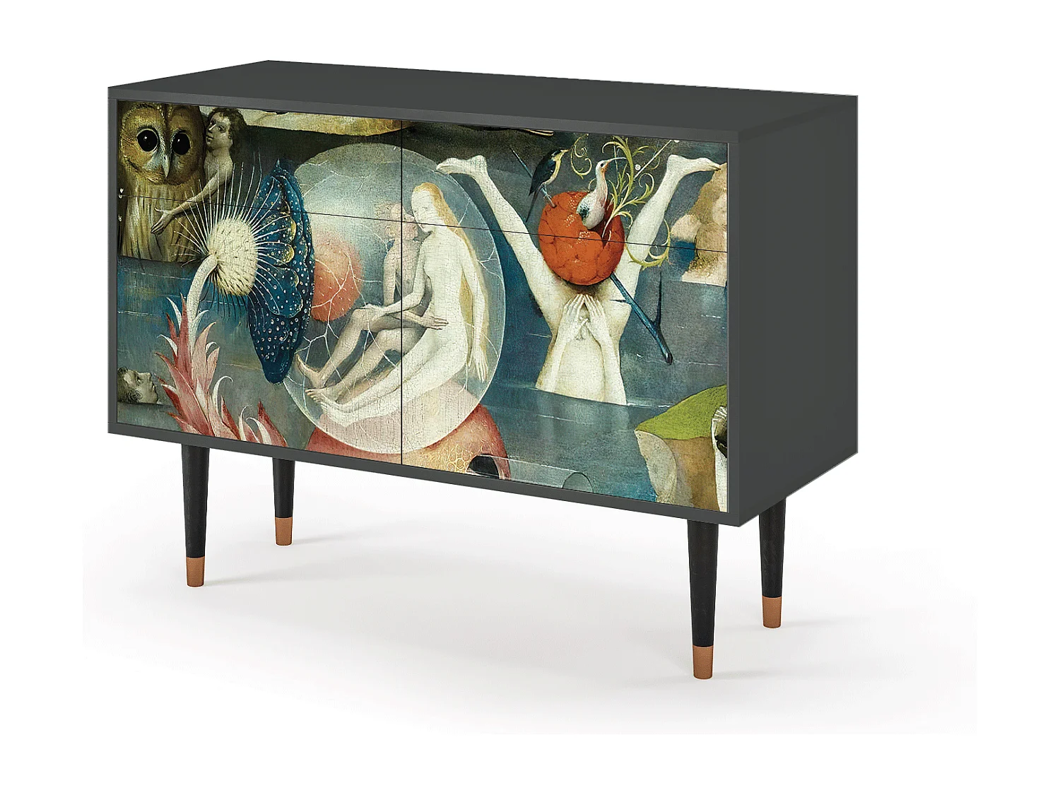 Kredens - 115x85x48 cm - BS4 - The Garden Of by Bosch, Antracyt
