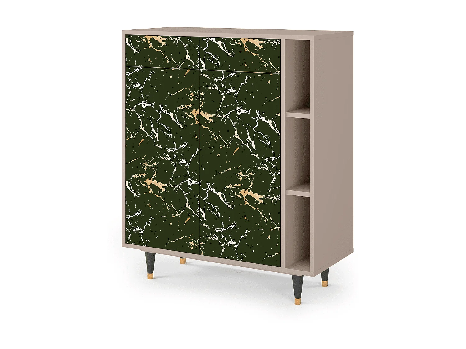 Buffet - 96х110х41 cm - BS6 - Amazon Forest, Latte