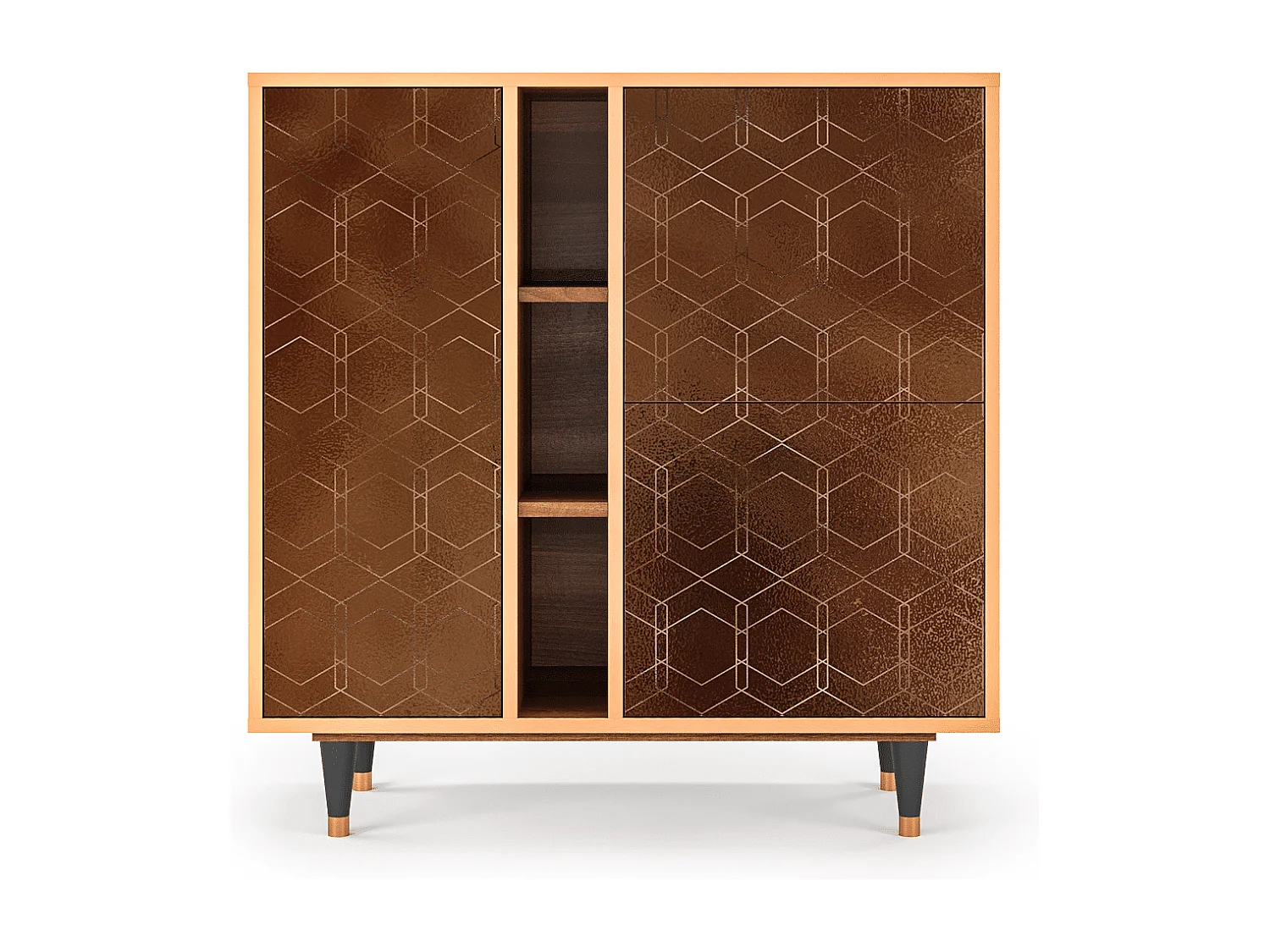 Buffet - 94х96х41 cm - BS5 - Chocolate Bar, Noyer