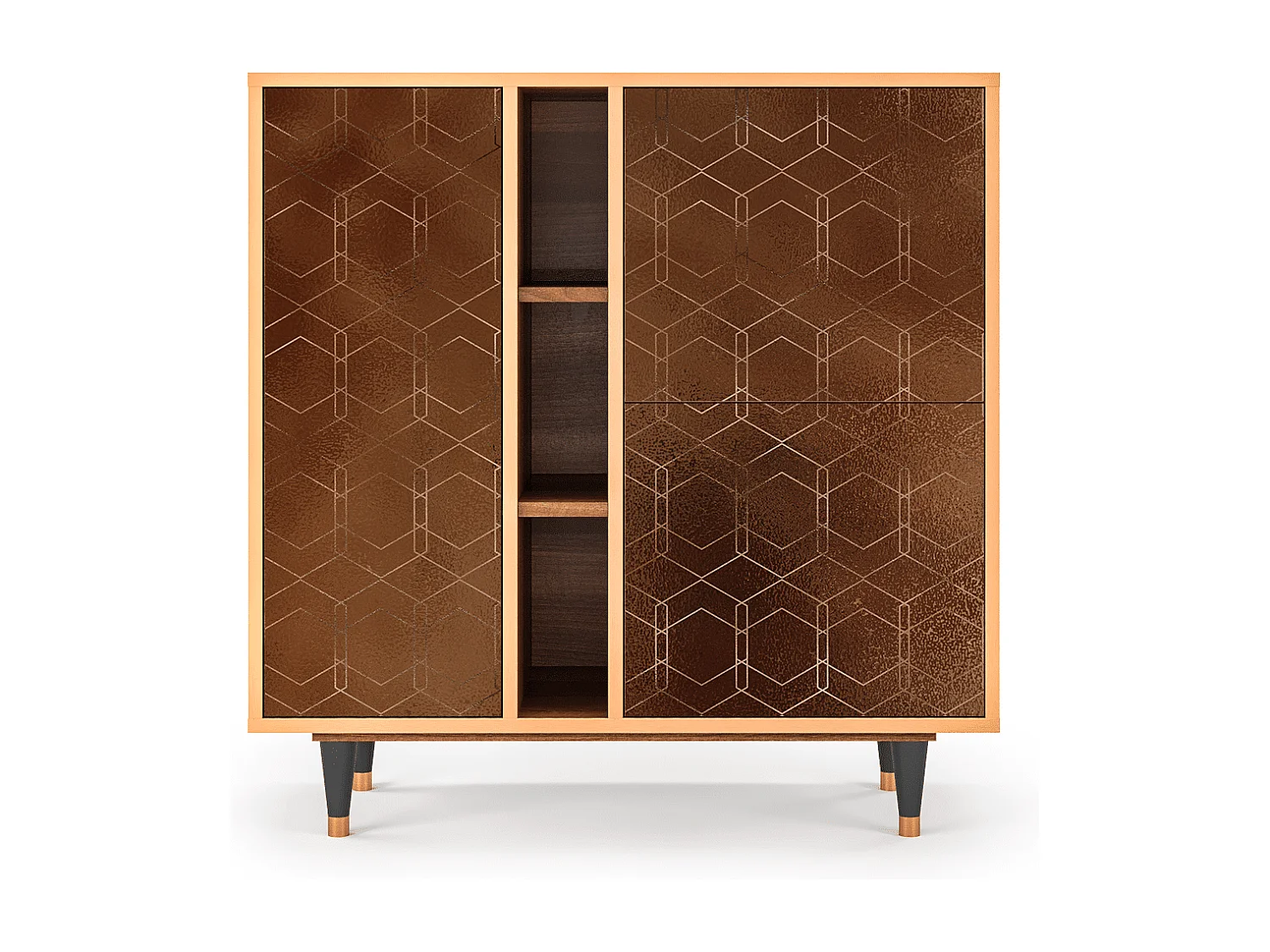 Buffet - 94х96х41 cm - BS5 - Chocolate Bar, Noyer