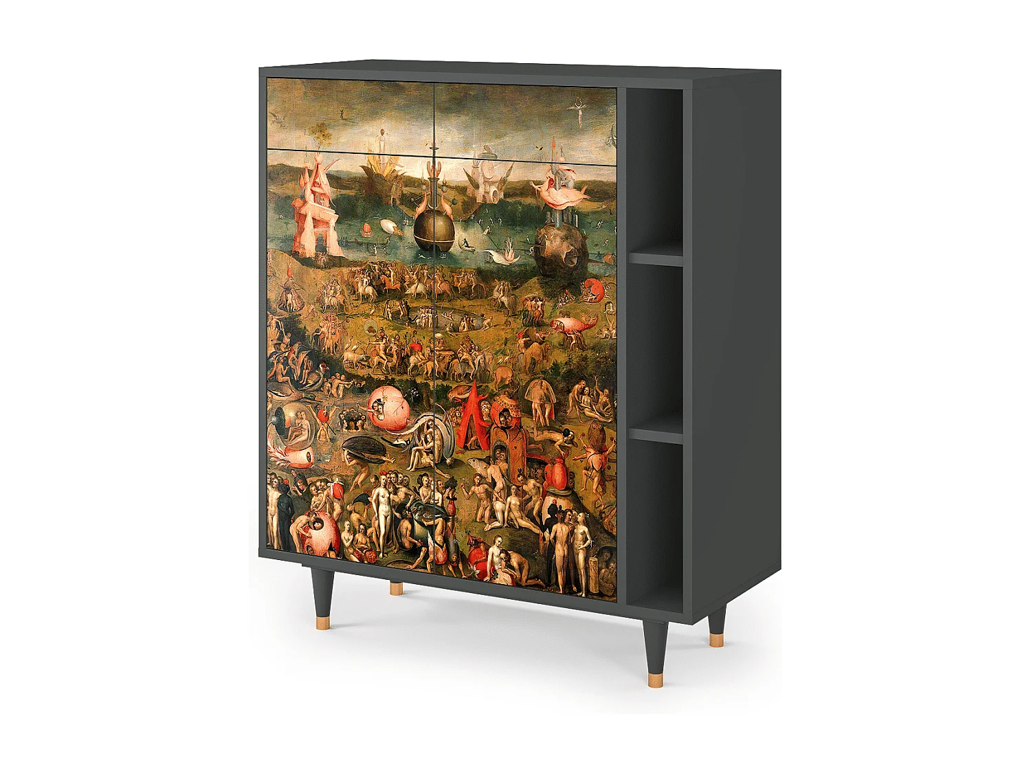 Buffet - 96х110х41 cm - BS6 - Garden of Delights , Anthracite