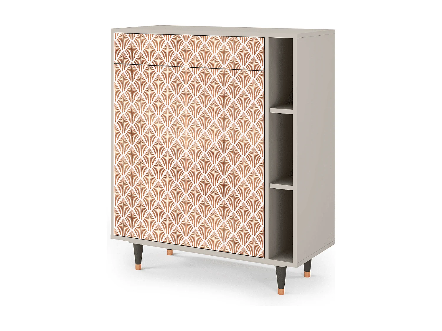 Credenza - 96х110х41 cm - BS6 - Pastel Sunrise, Sabbia