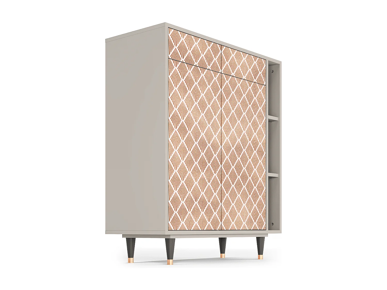 Credenza - 96х110х41 cm - BS6 - Pastel Sunrise, Sabbia