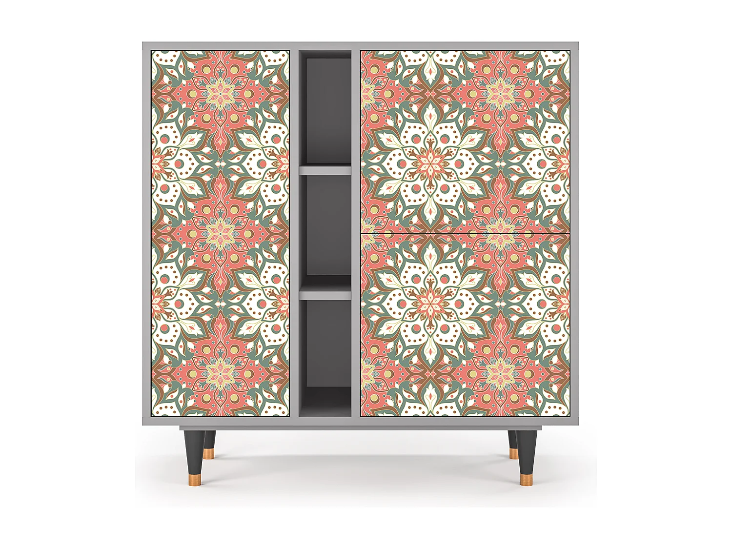 Aparador - 94х96х41 cm - BS5 - Peach Grove, Gris