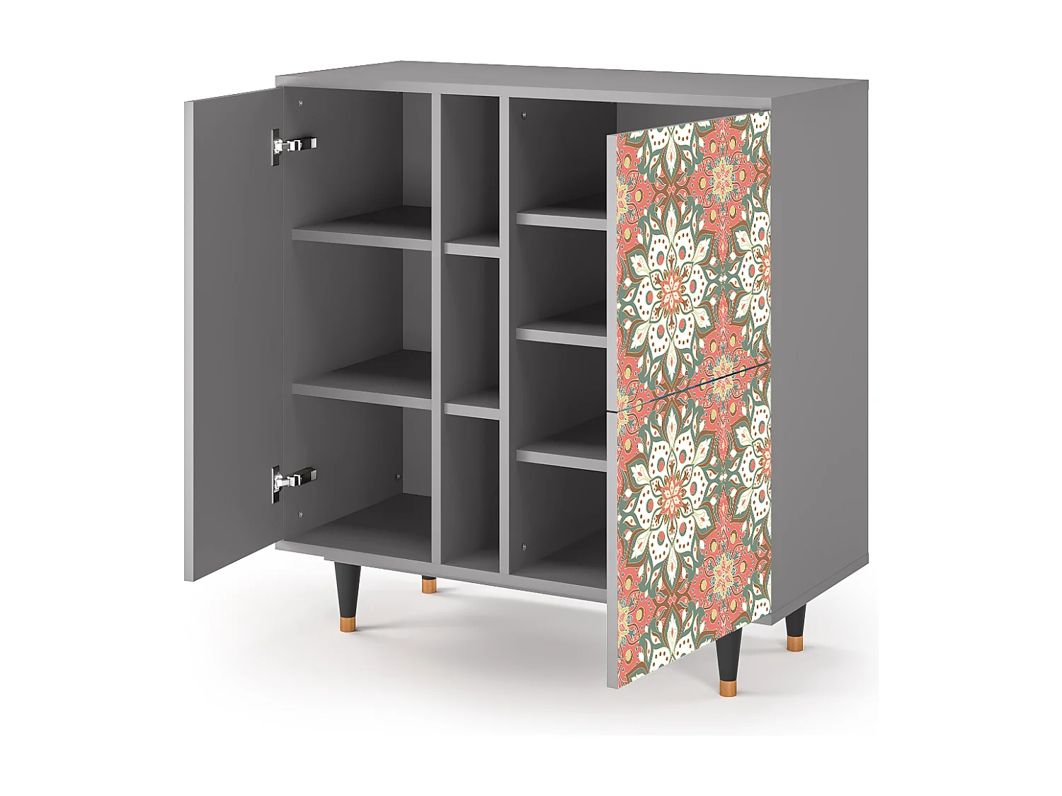 Aparador - 94х96х41 cm - BS5 - Peach Grove, Gris