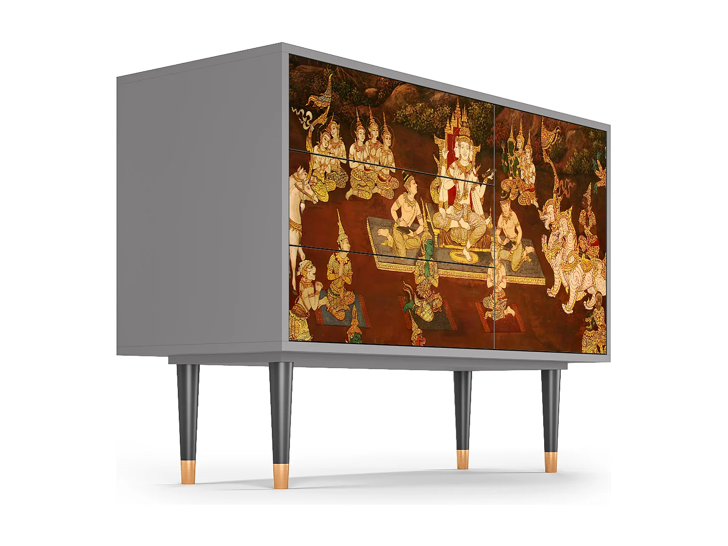 Buffet - 115х84х41 cm - S3 - Malyavan, Gris