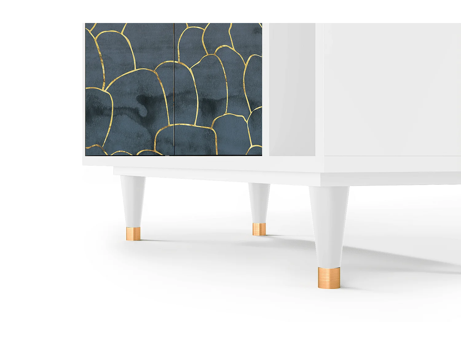 Buffet - 96х110х41 cm - BS6 - Blue Lagoon, Blanc