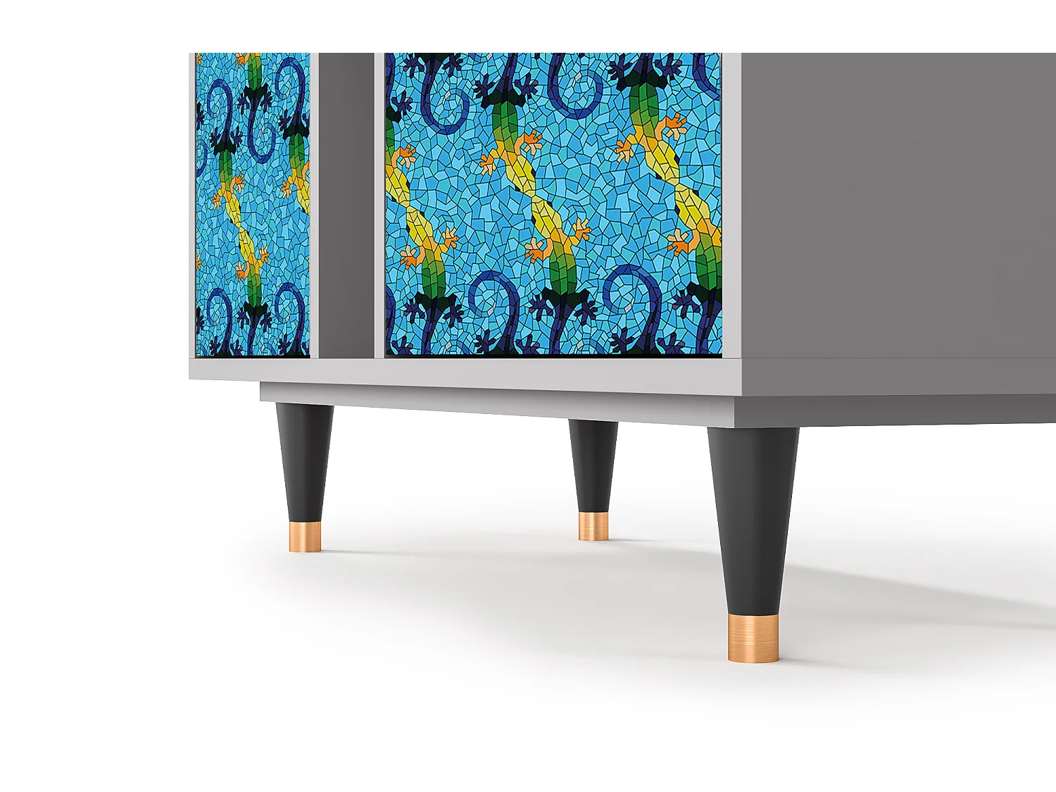 Buffet - 94х96х41 cm - BS5 - Gaudi's Lizard, Gris