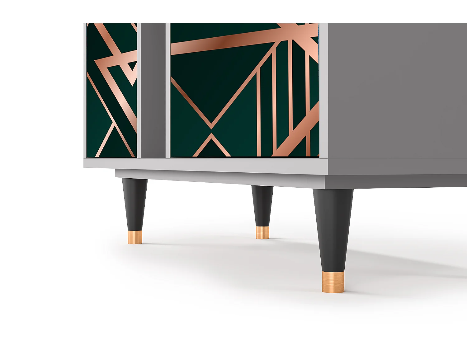 Credenza - 94х96х41 cm - BS5 - Emerald Gatsby, Grigio