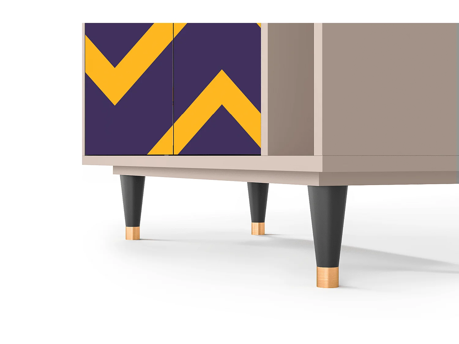 Credenza - 96х110х41 cm - BS6 - The Brightest Way, Latte