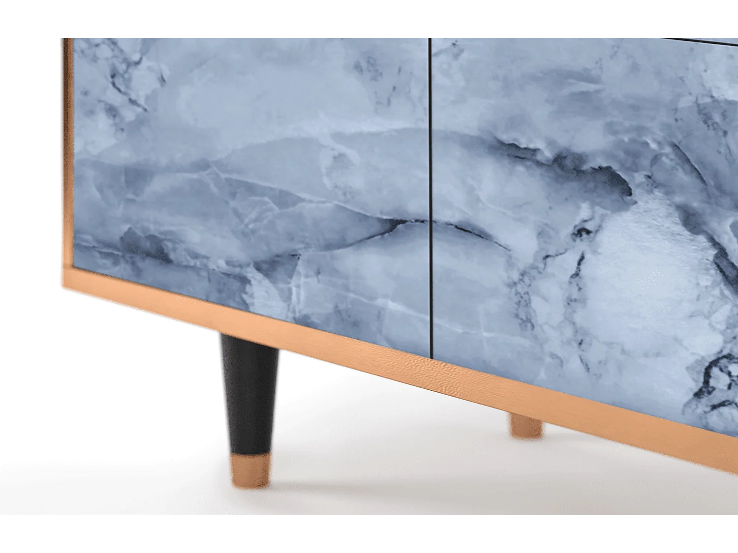 Sideboard - 94x96x48 cm - BS3 - Feather Ice, Walnuss