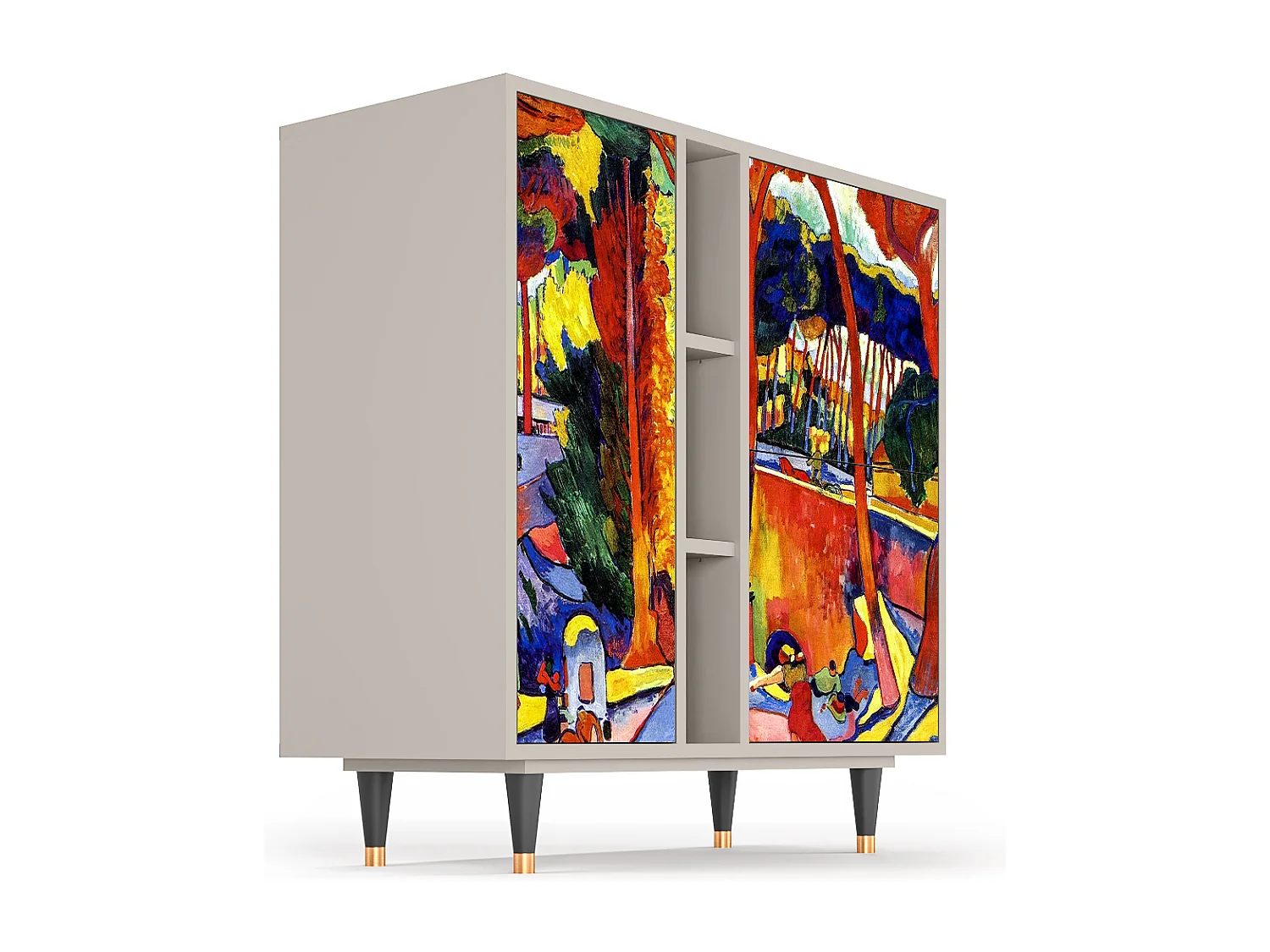 Credenza - 94х96х41 cm - BS5 - The Turning Road, Sabbia