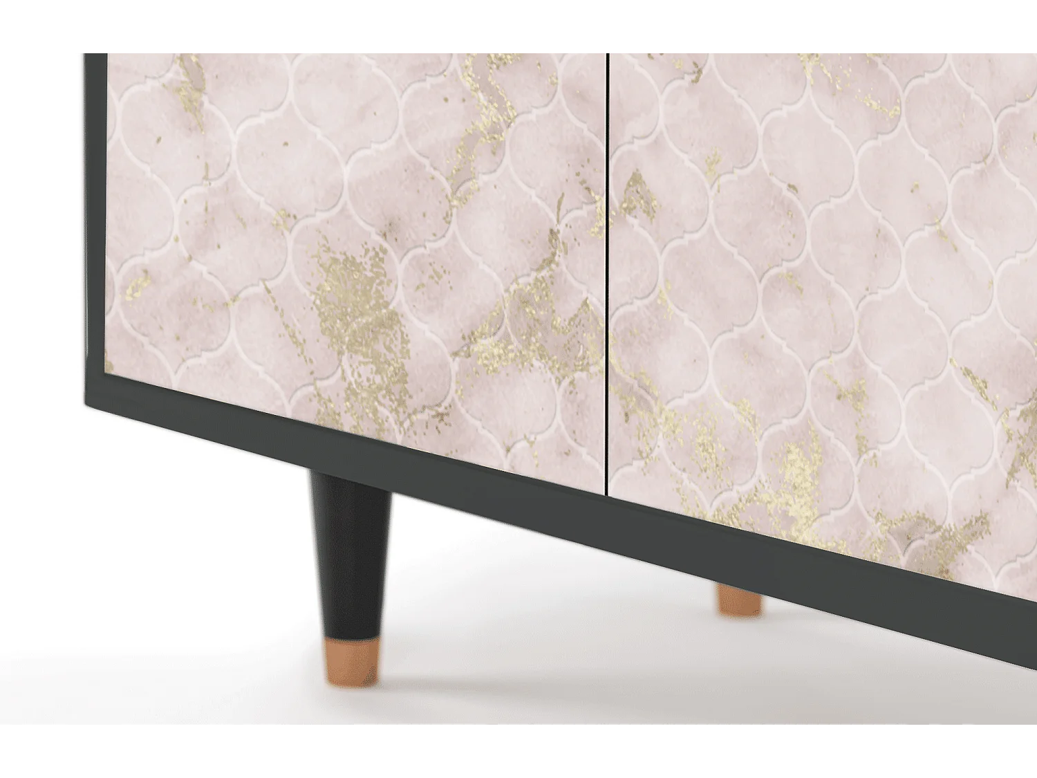 Sideboard - 94x96x48 cm - BS3 - Dirty Roses, Anthrazit