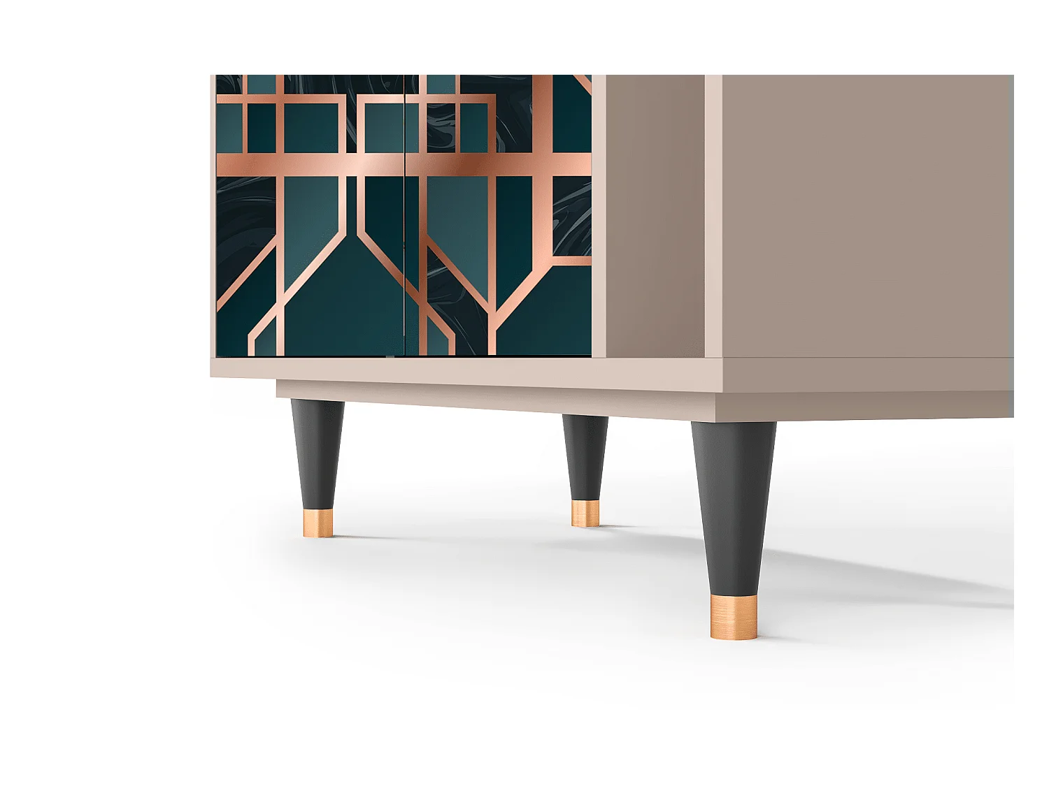 Sideboard - 96х110х41 cm - BS6 - Emerald Metro, Latte