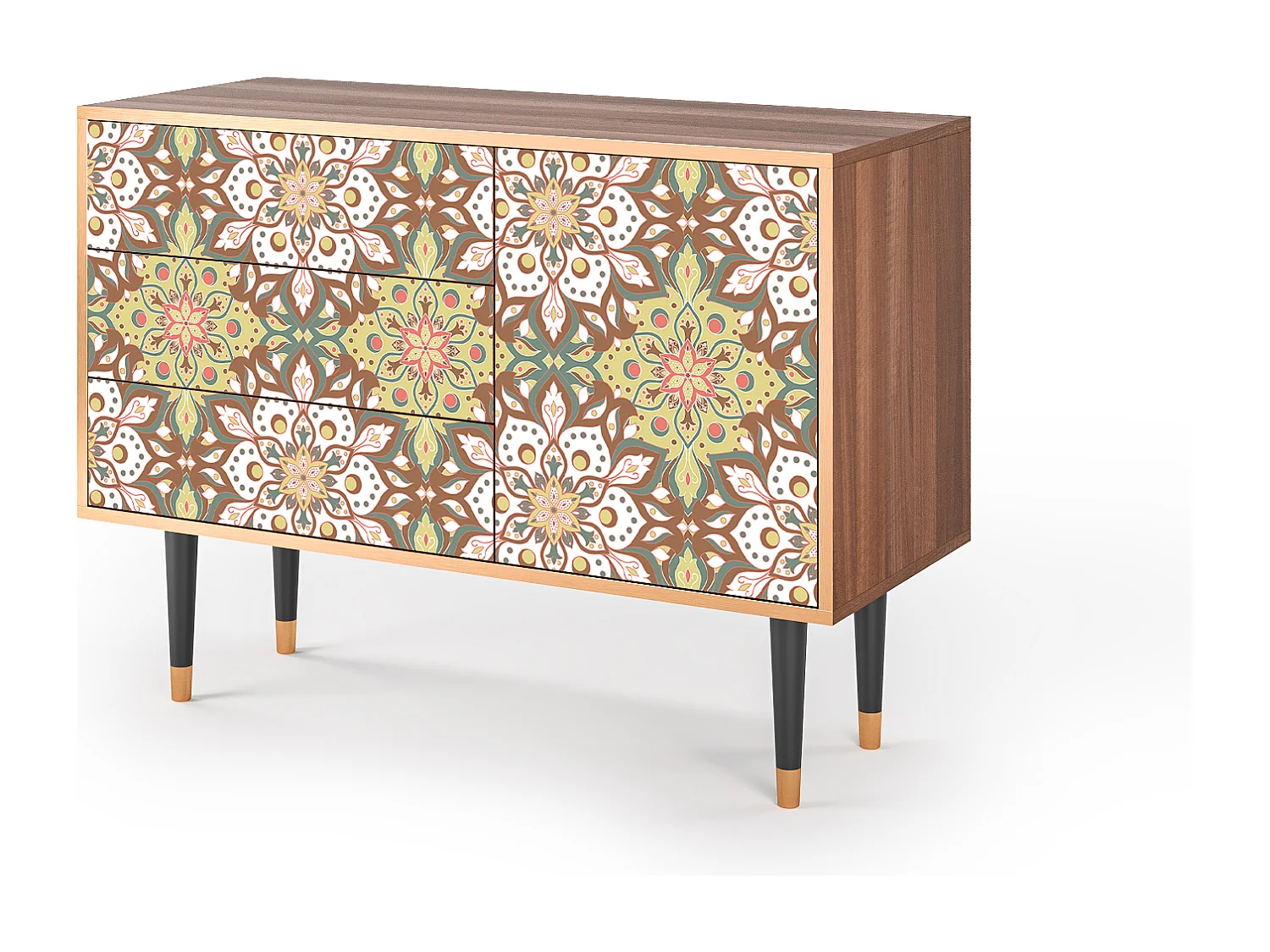 Credenza - 115х84х41 cm - S3 - Chinese Tea, Noce