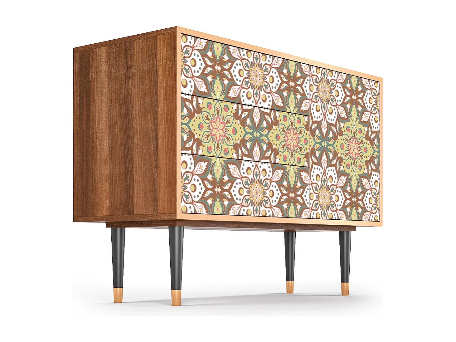 Credenza - 115х84х41 cm - S3 - Chinese Tea, Noce