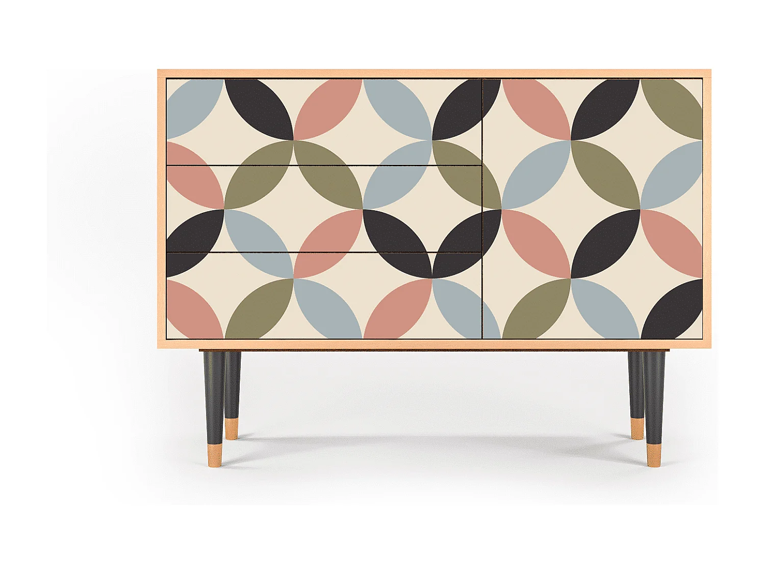 Buffet - 115х84х41 cm - S3 - Butterfly Effect, Noyer