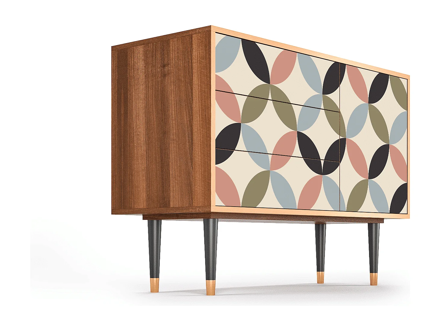 Buffet - 115х84х41 cm - S3 - Butterfly Effect, Noyer