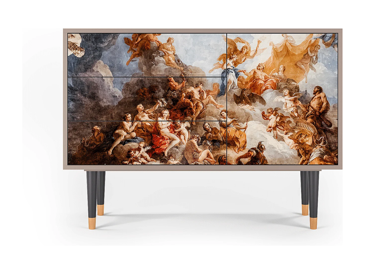 Aparador - 115х84х41 cm - S3 - Versailles, Areia