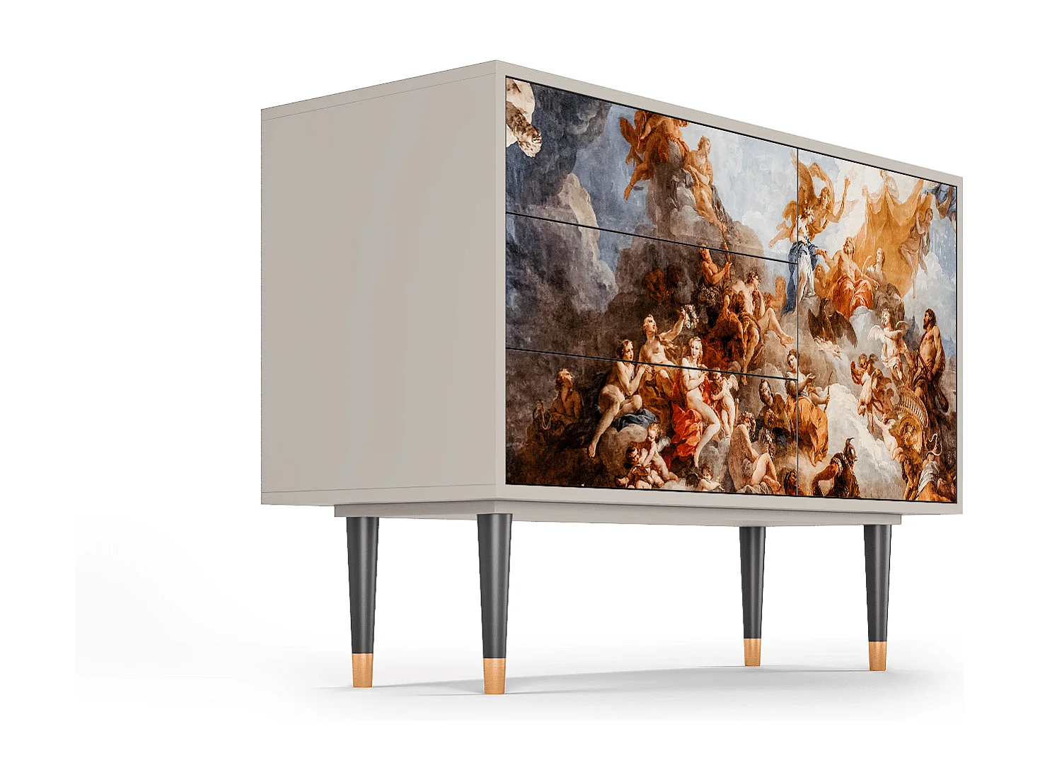 Aparador - 115х84х41 cm - S3 - Versailles, Areia