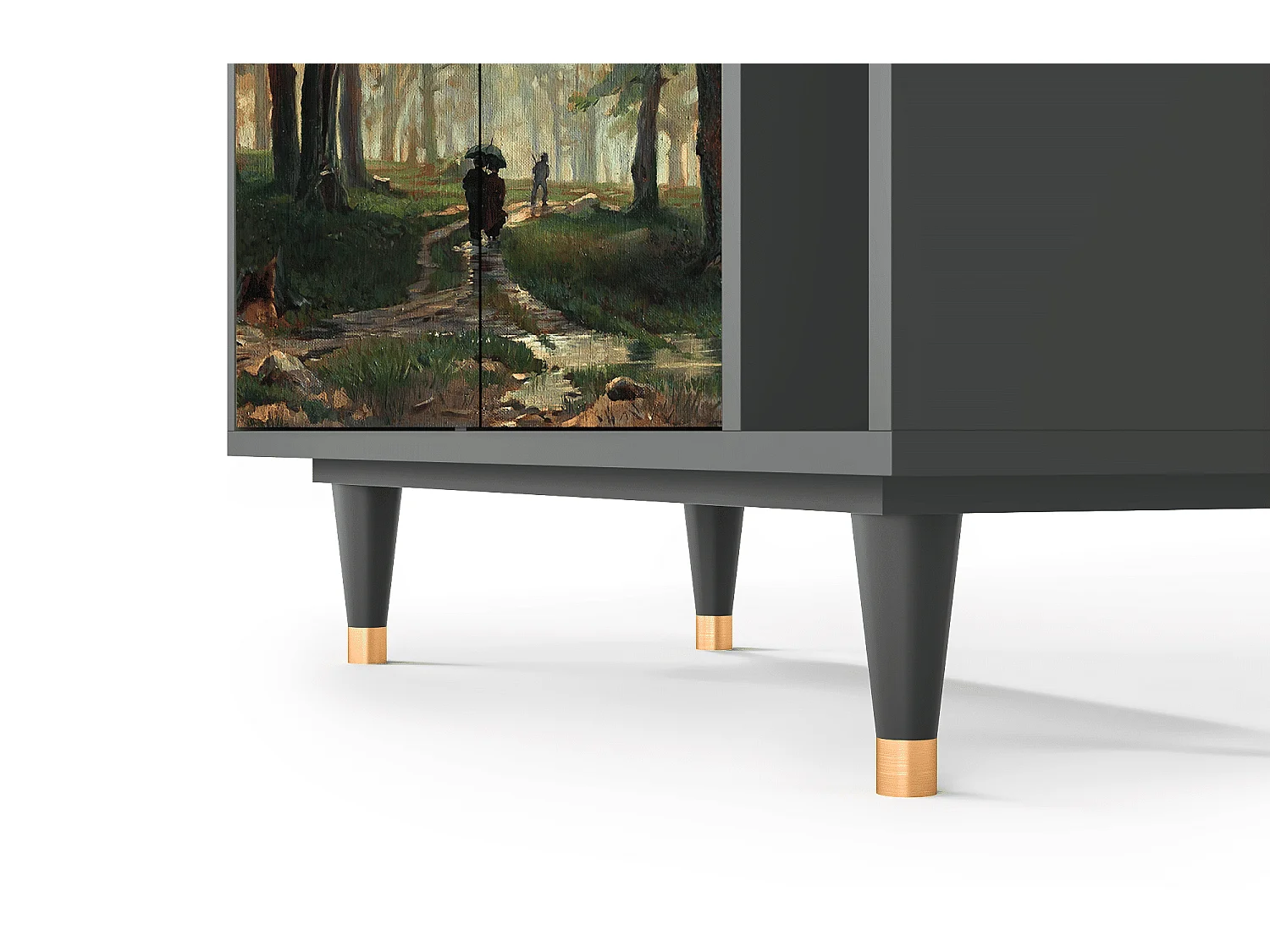 Buffet - 96х110х41 cm - BS6 -  Rain in the Oak Forest, Anthracite