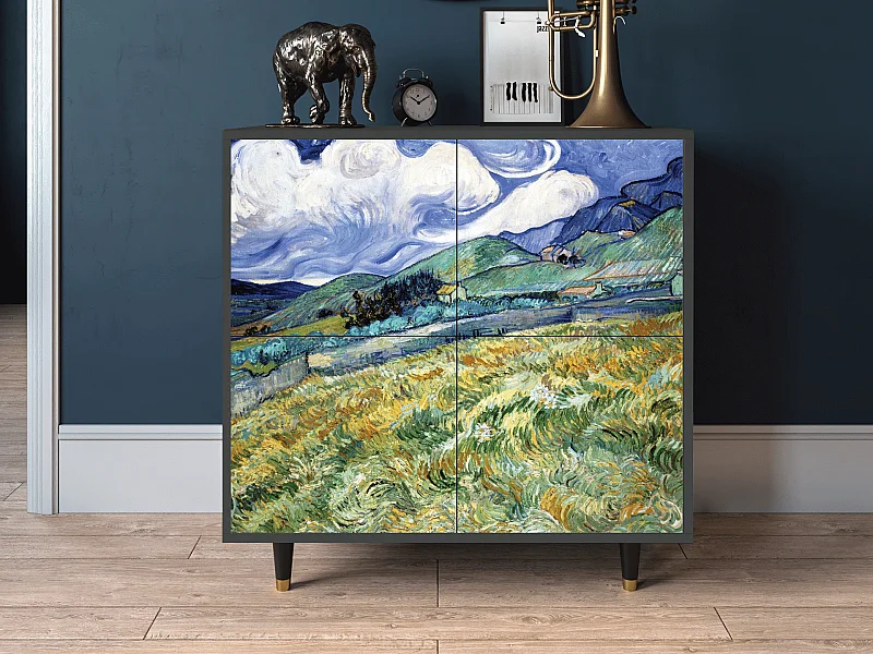 Buffet - 94x96x48 cm - BS3 - Landscape, Anthracite