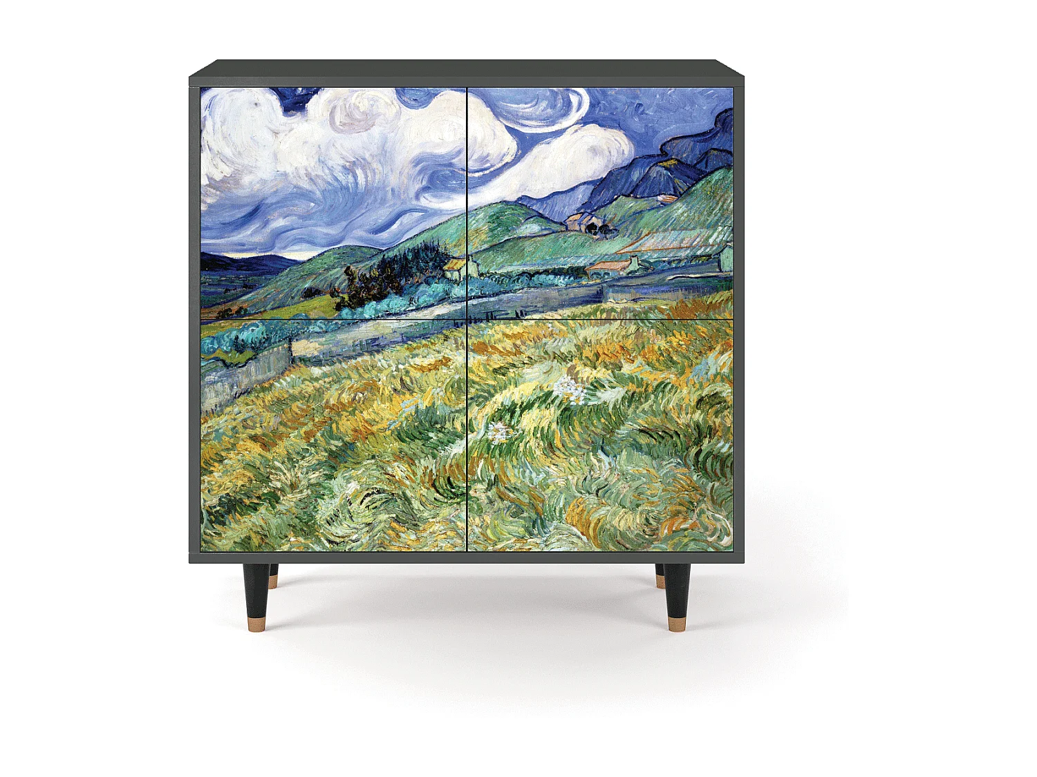 Buffet - 94x96x48 cm - BS3 - Landscape, Anthracite