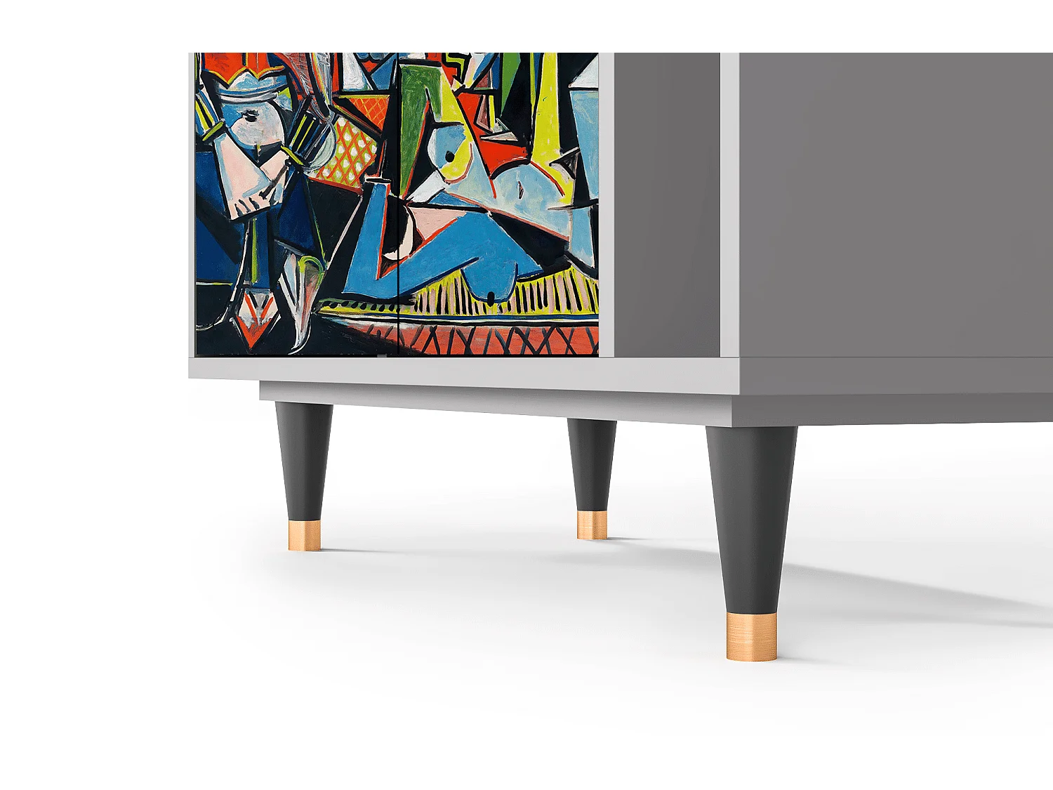 Credenza - 96х110х41 cm - BS6 - Women of Algiers, Grigio