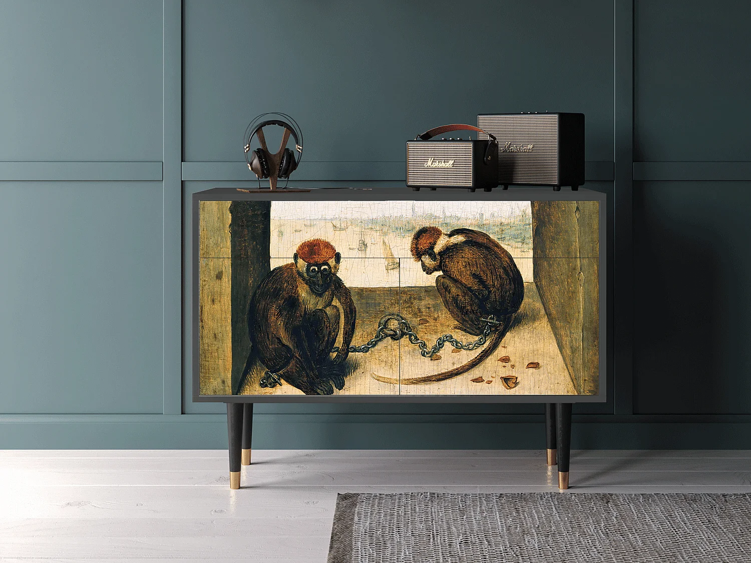 Aparador - 115x85x48 cm - BS4 - Two Monkeys, Antracite
