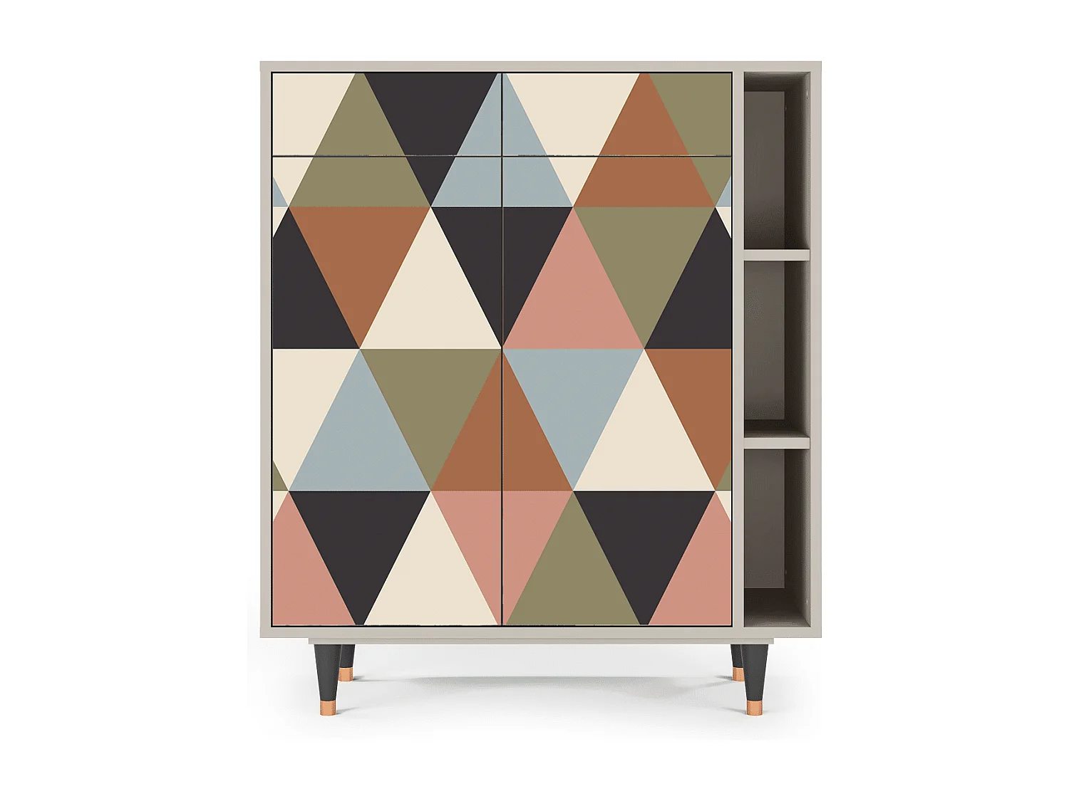 Buffet - 96х110х41 cm - BS6 - Royal Triangles, Sable