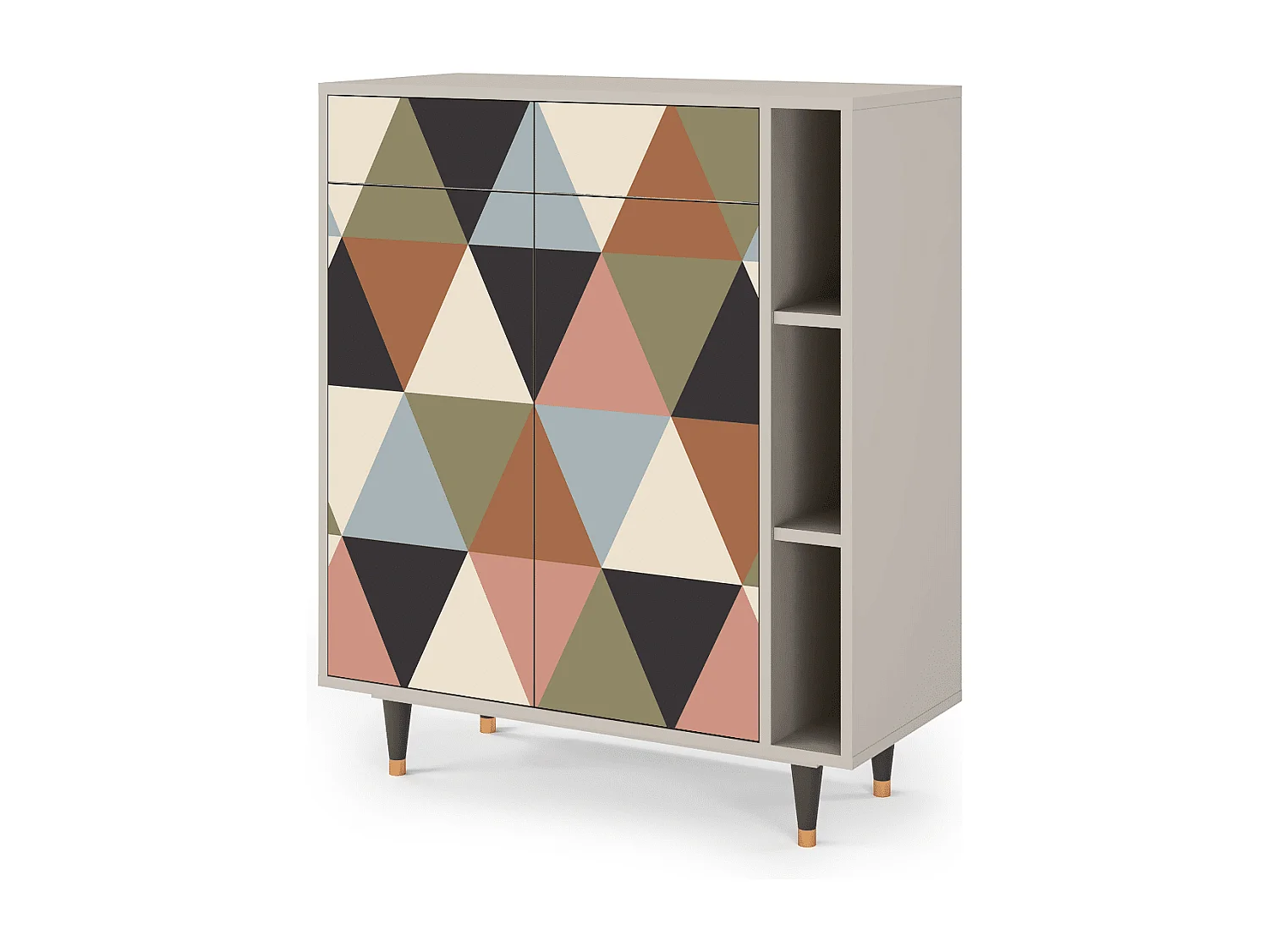 Buffet - 96х110х41 cm - BS6 - Royal Triangles, Sable