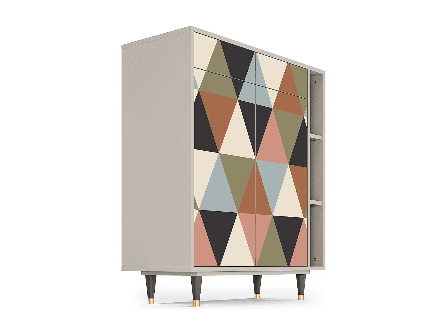 Buffet - 96х110х41 cm - BS6 - Royal Triangles, Sable