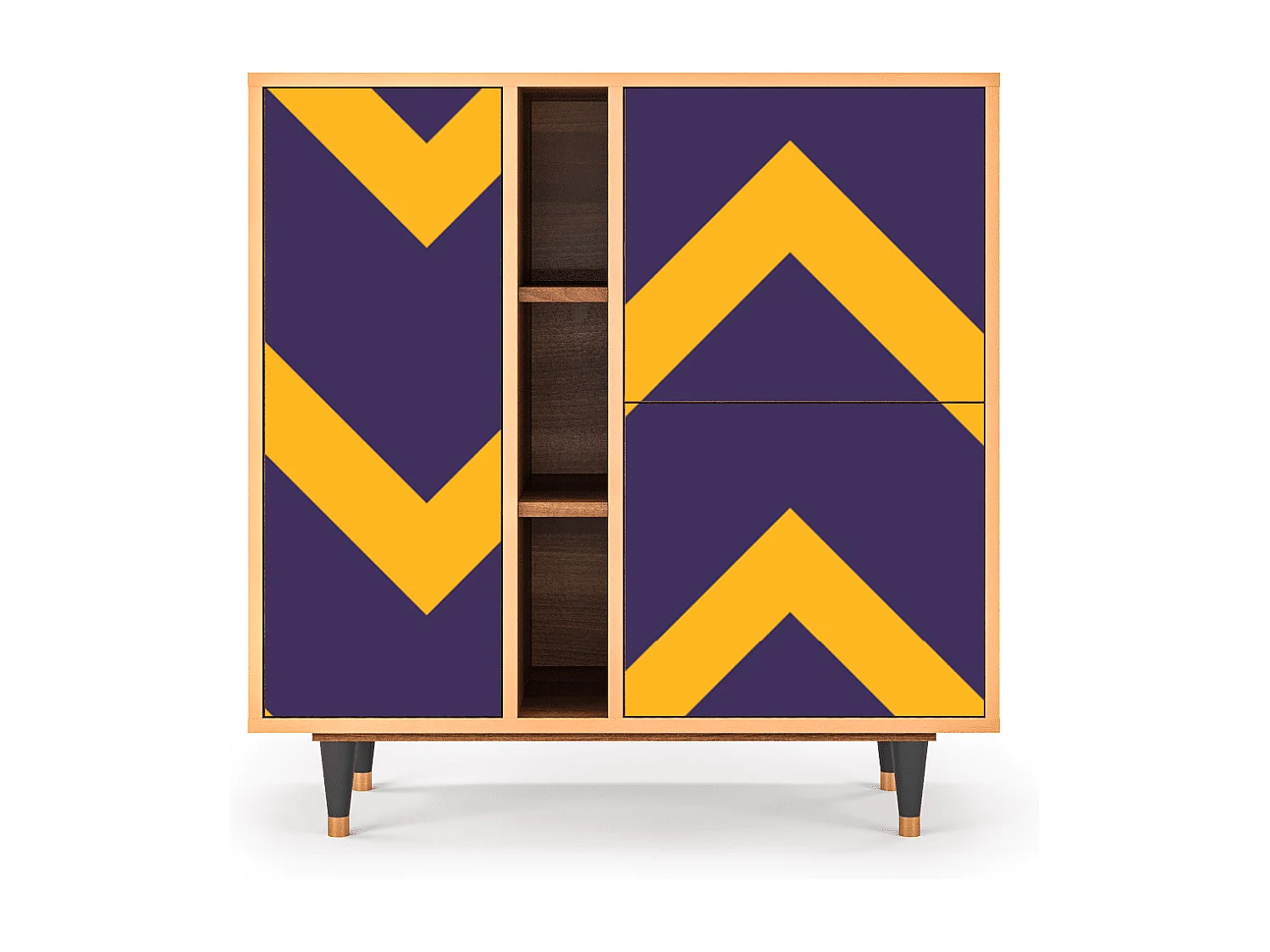 Credenza - 94х96х41 cm - BS5 - The Brightest Way, Noce