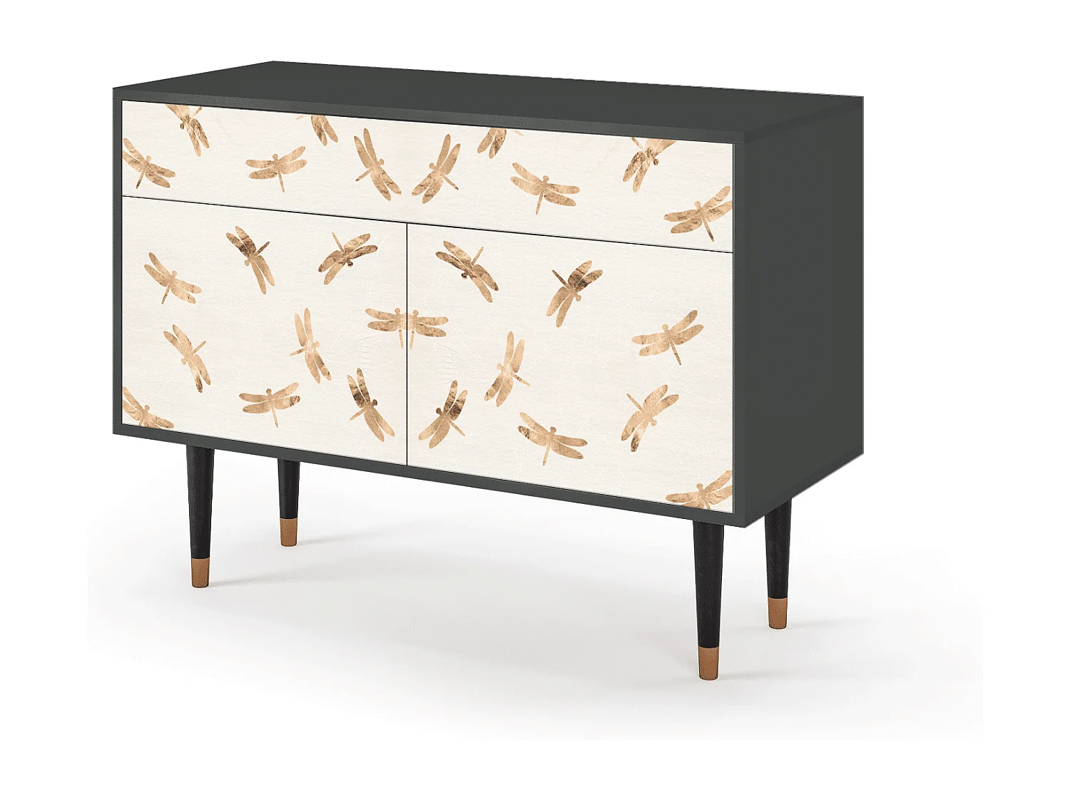 Buffet - 115x85x48 cm - BS4 - Nude Dragonflies, Anthracite