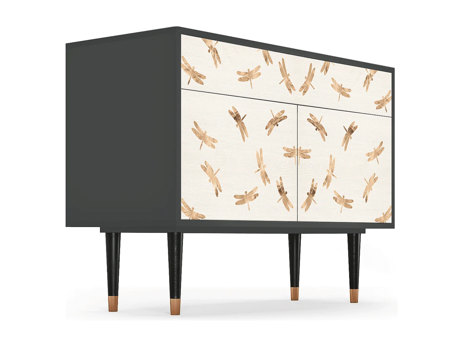 Buffet - 115x85x48 cm - BS4 - Nude Dragonflies, Anthracite