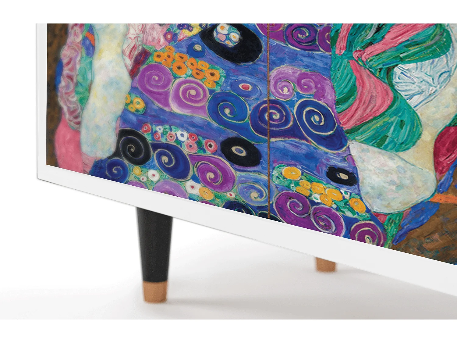 Buffet - 94x96x48 cm - BS3 - The Maiden by Klimt, Blanc