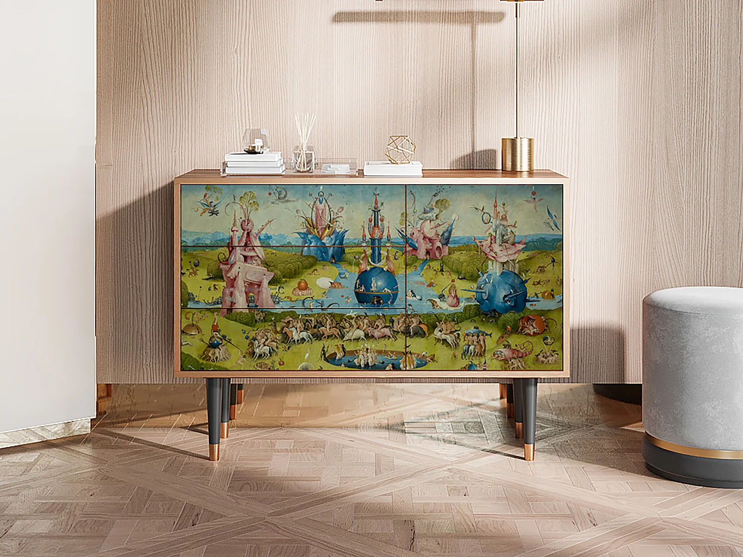 Aparador - 115х84х41 cm - S3 - The Garden 2 by Bosch, Nogal