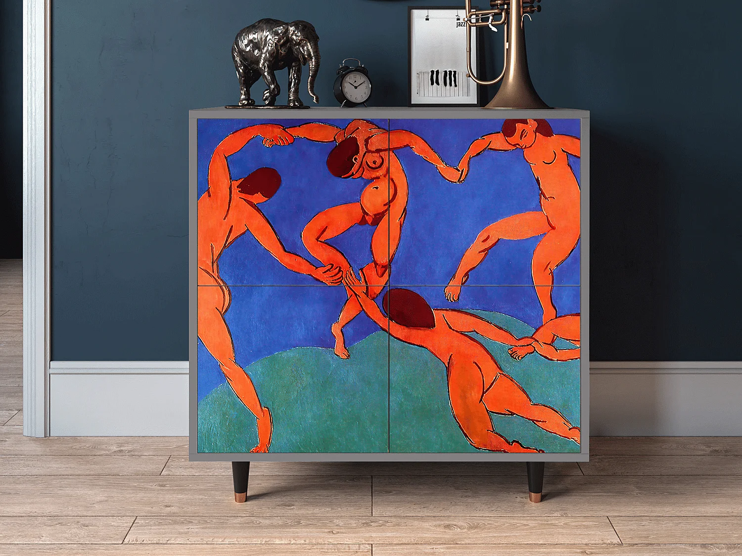 Buffet - 94x96x48 cm - BS3 - The Dance by Matisse , Gris