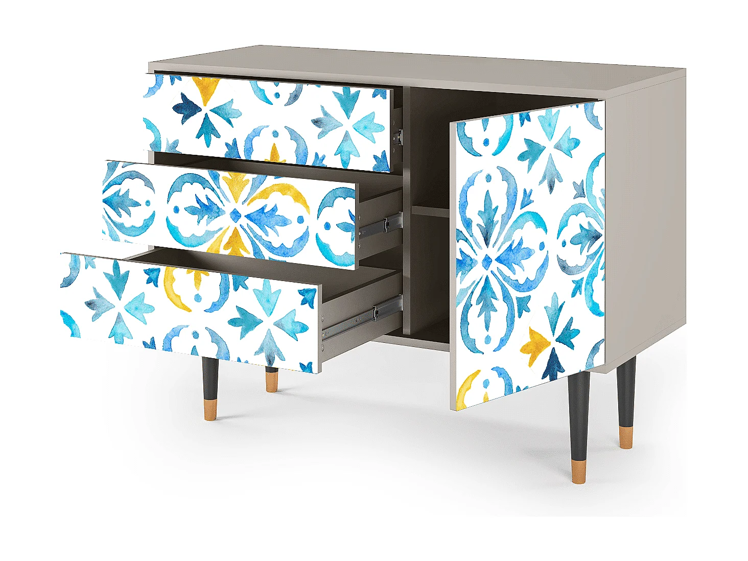 Credenza - 115х84х41 cm - S3 - Lisbon Flover, Sabbia