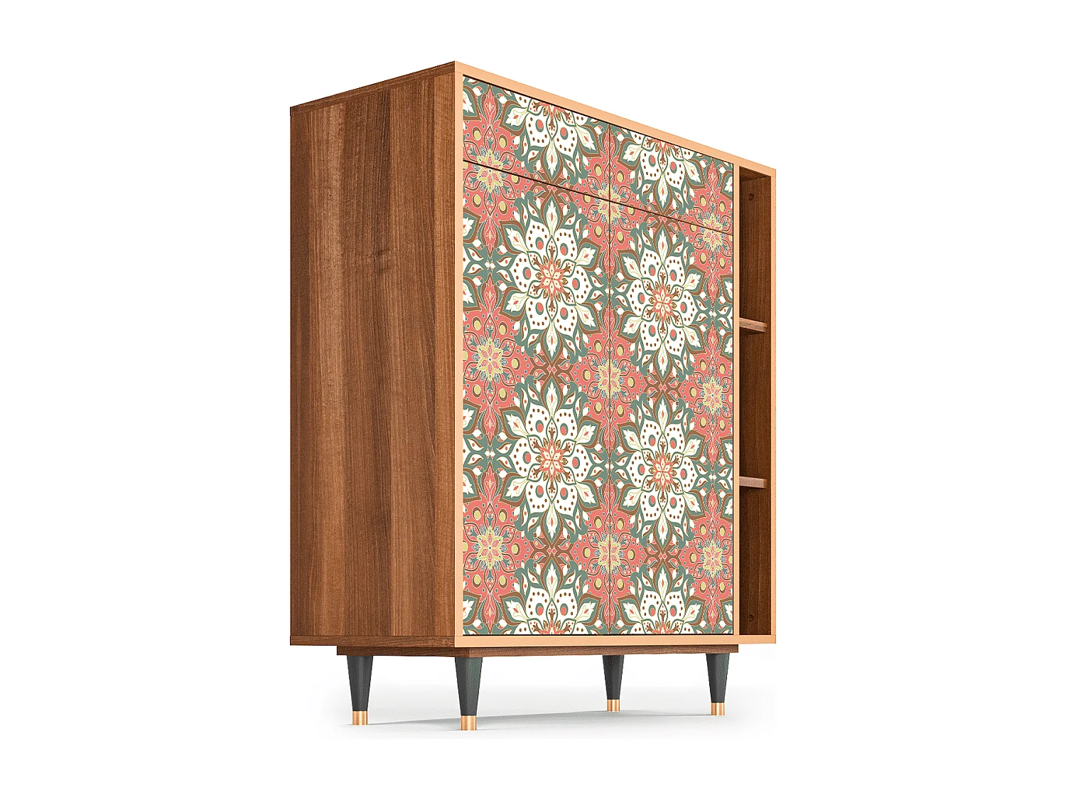 Kredens - 96х110х41 cm - BS6 - Peach Grove, Orzech