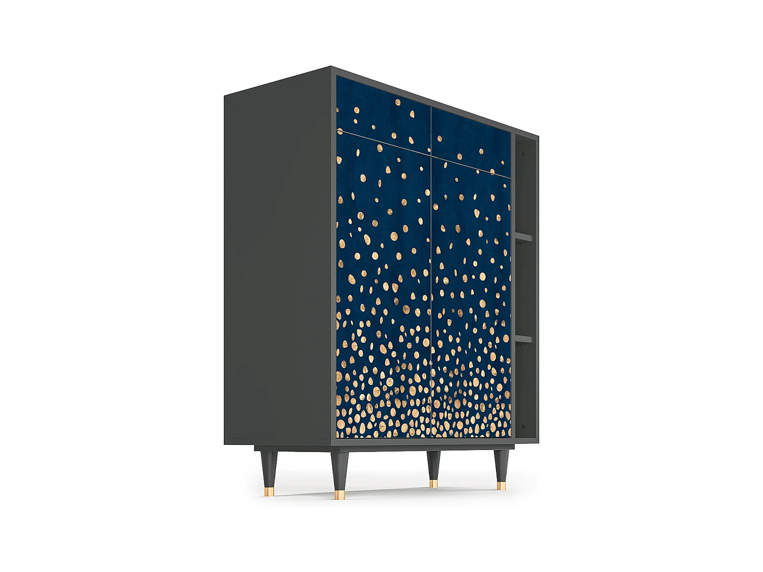 Sideboard - 96х110х41 cm - BS6 - Night Skies, Anthrazit