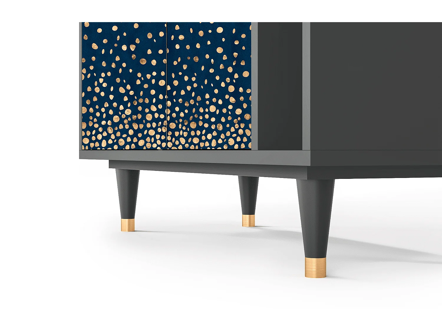 Kredens - 96х110х41 cm - BS6 - Night Skies, Antracyt