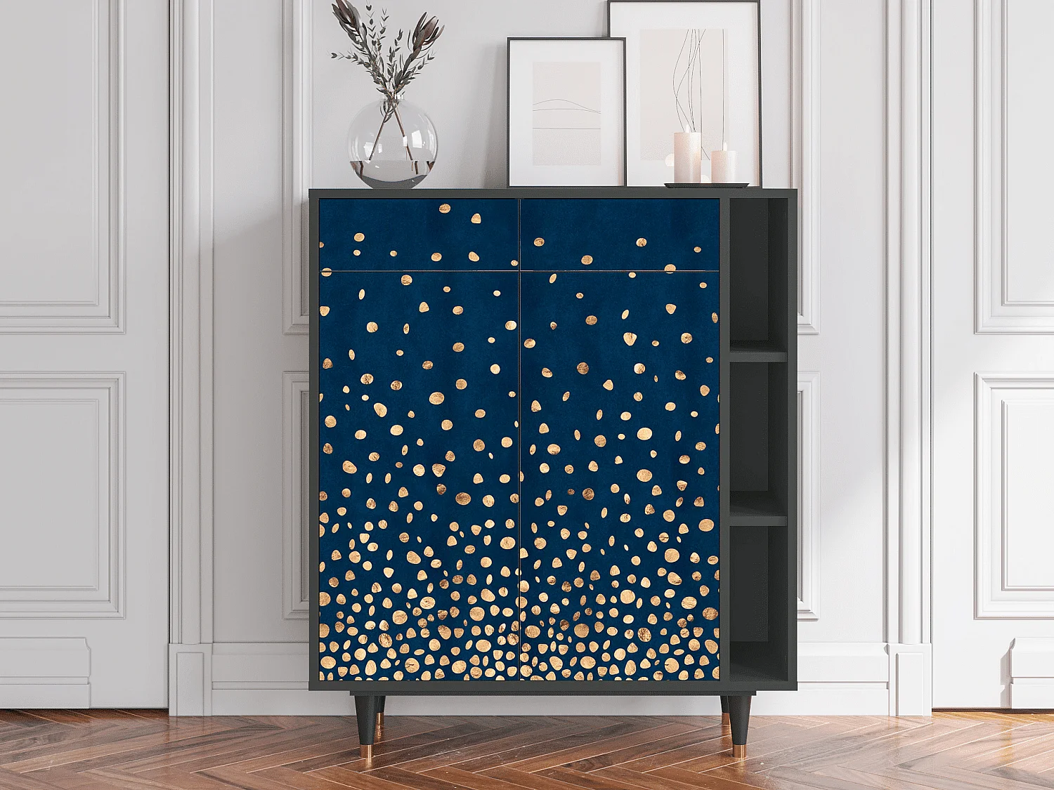Buffet - 96х110х41 cm - BS6 - Night Skies, Anthracite