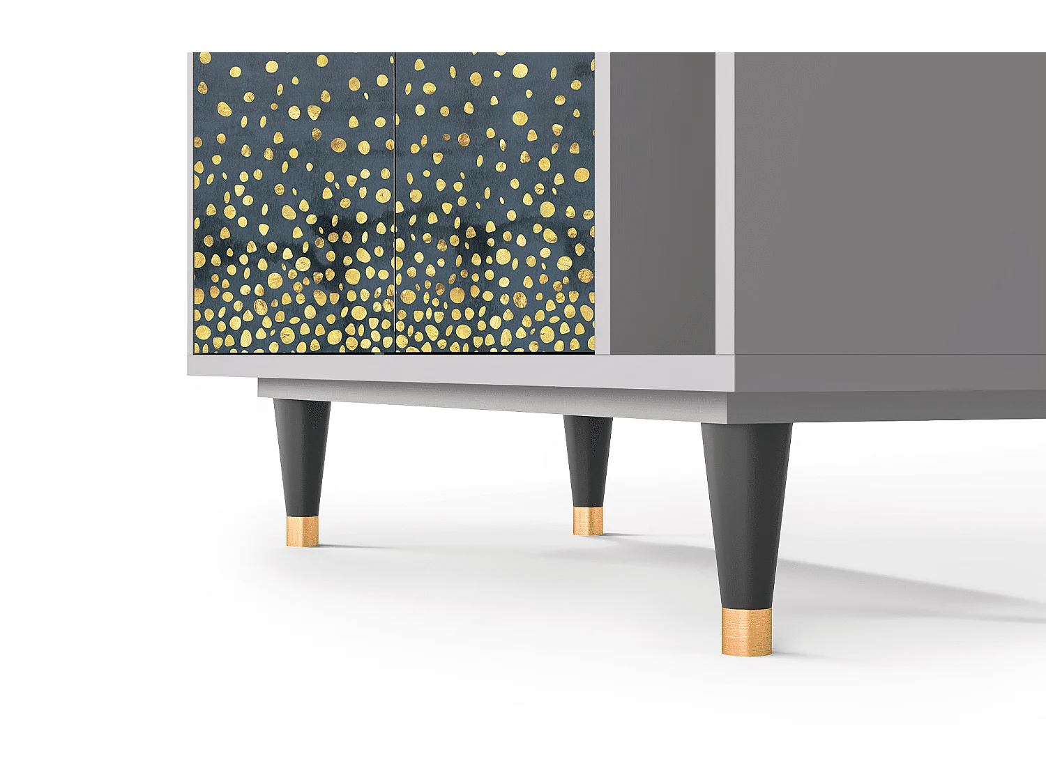 Credenza - 96х110х41 cm - BS6 - Foggy Lights, Grigio