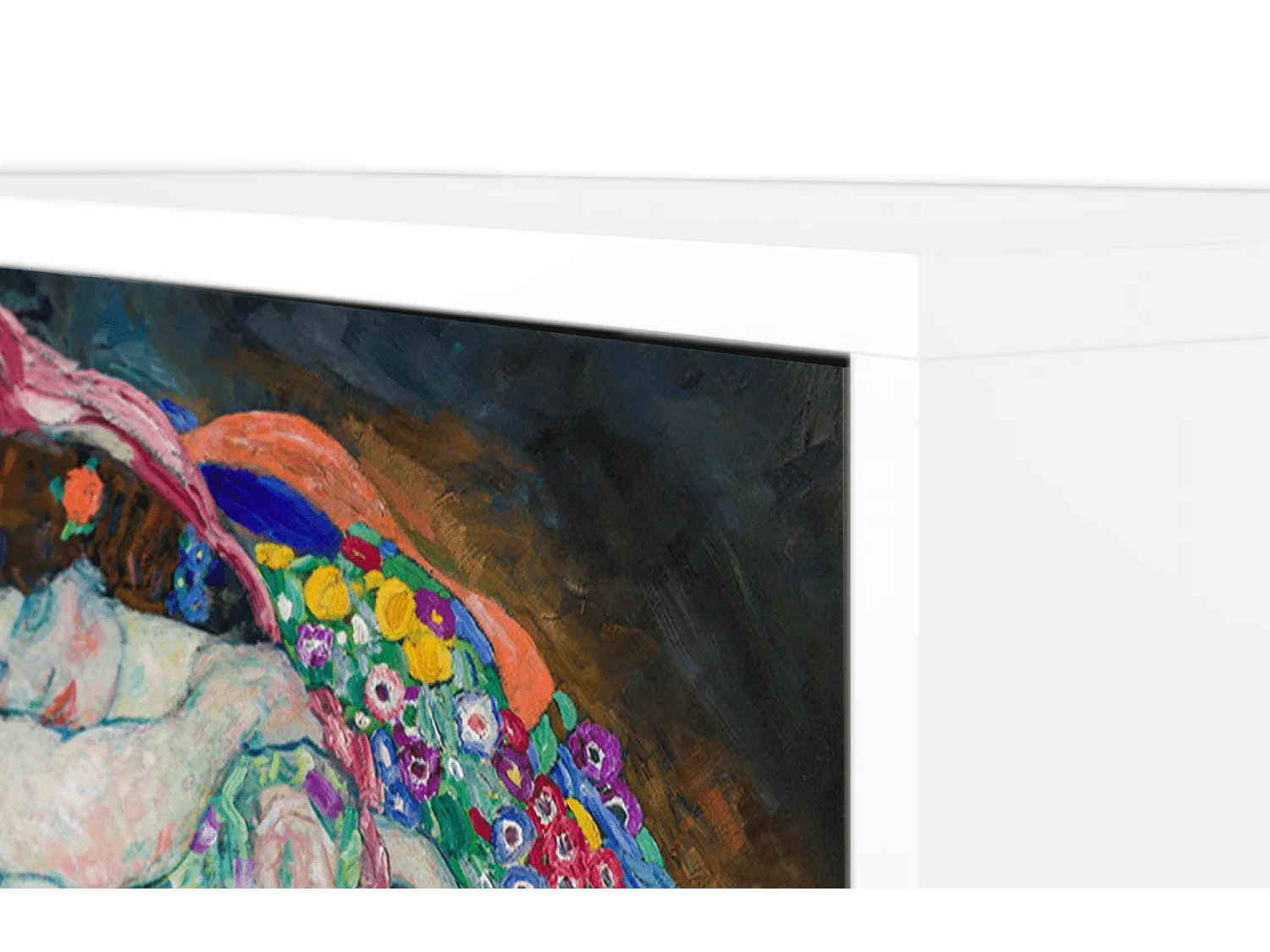 Aparador - 115х84х41 cm - S3 - The Maiden by Klimt, Branco