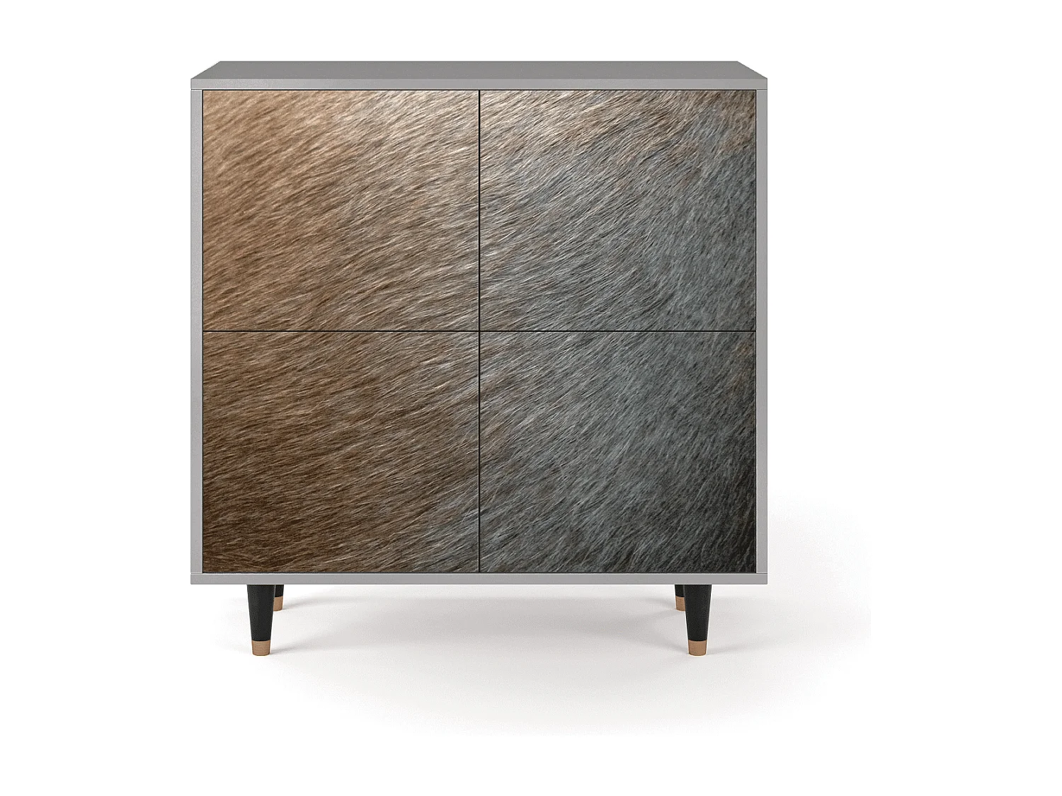 Dressoir - 94x96x48 cm - BS3 - Peanut Hair, Grijs