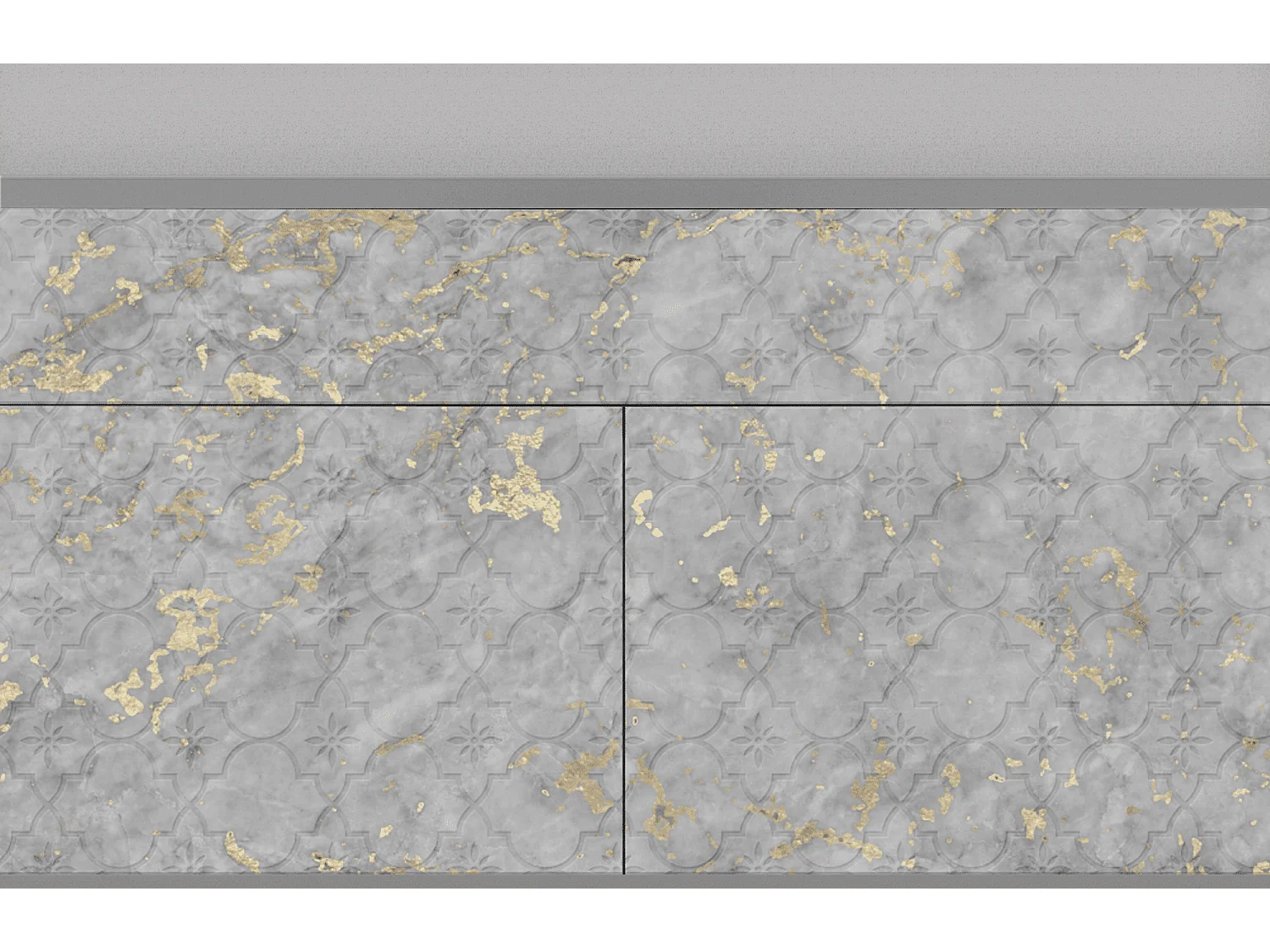 Aparador - 115x85x48 cm - BS4 - Mariana Trench, Cinza