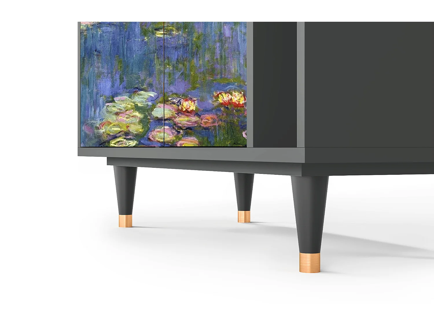 Aparador - 96х110х41 cm - BS6 - The water lily pond  , Antracita