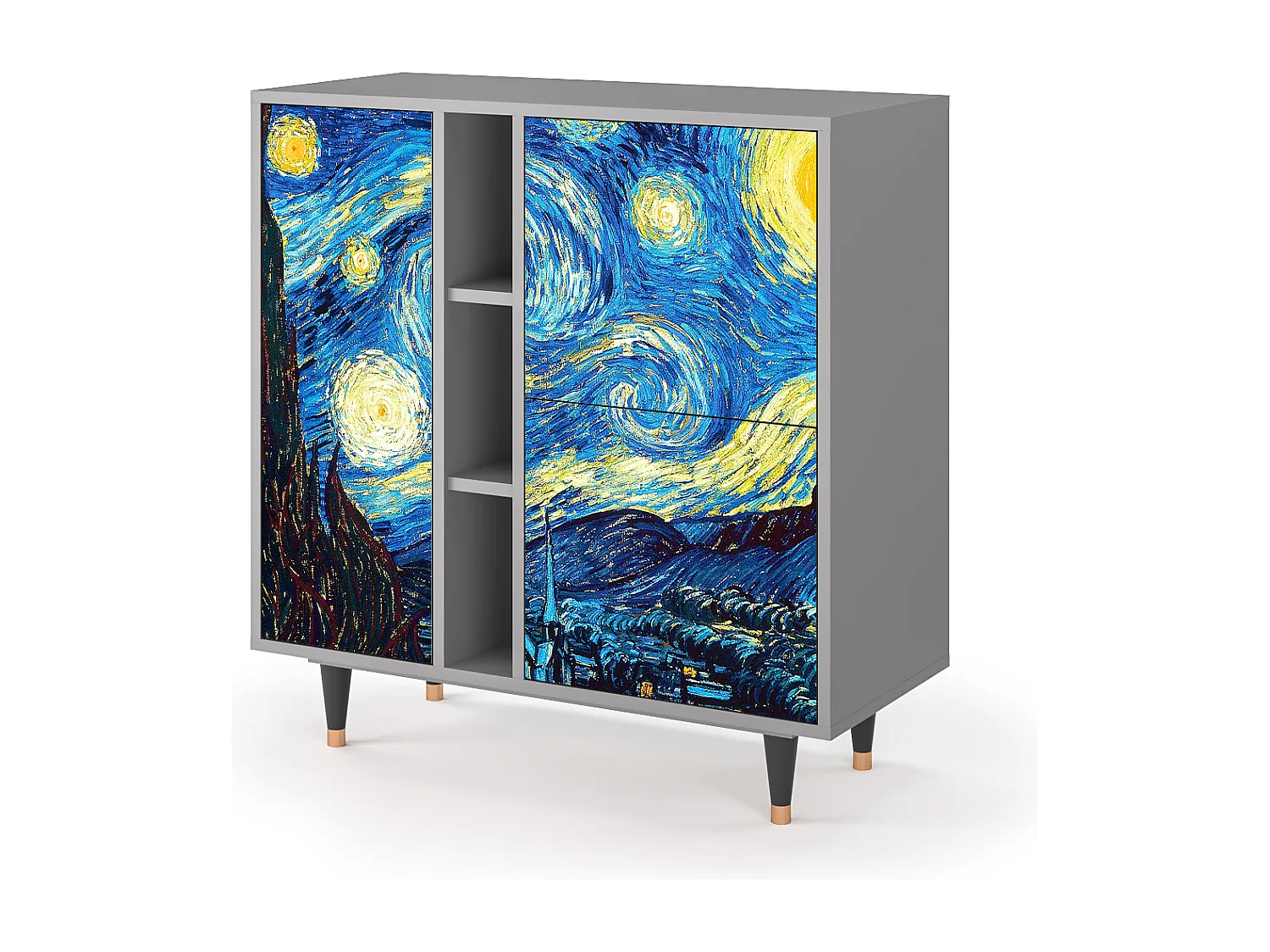 Buffet - 94х96х41 cm - BS5 - The Starry Night  , Gris