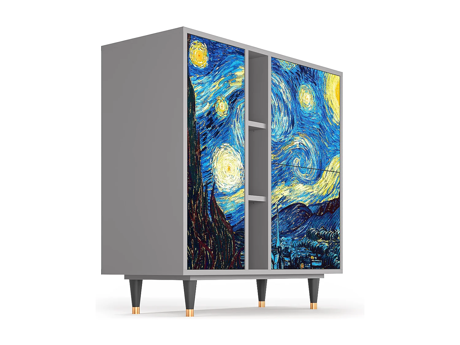 Buffet - 94х96х41 cm - BS5 - The Starry Night  , Gris